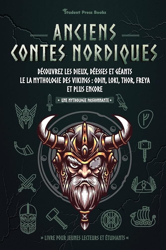 Anciens contes nordiques - Découvrez les dieux, déesses et géants le la mythologie des Vikings : Odin, Loki, Thor, Freya et plus encore (Livre pour jeunes lecteurs et étudiants) (3) - Student Press Books, Neil Legend - Librairie du Grimoire Ancien