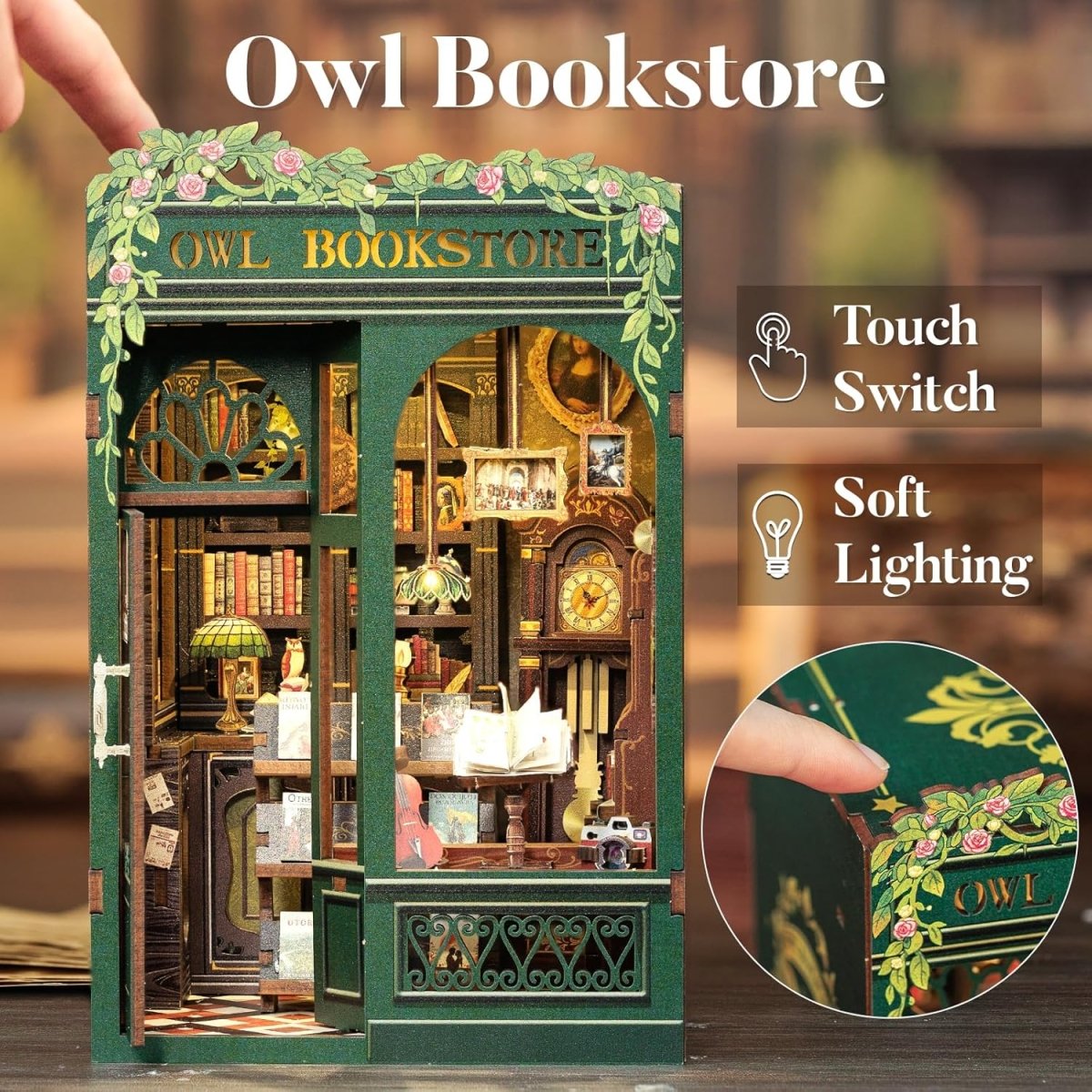 Book Nook - Owl Boostore - Book Nook - Librairie du Grimoire Ancien