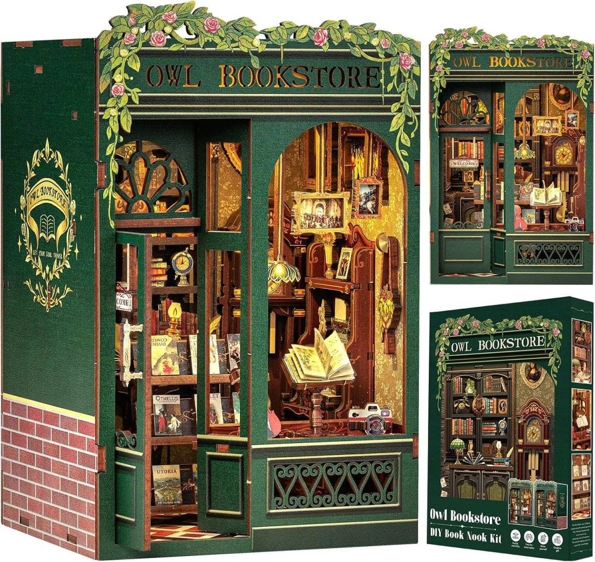 Book Nook - Owl Boostore - Book Nook - Librairie du Grimoire Ancien