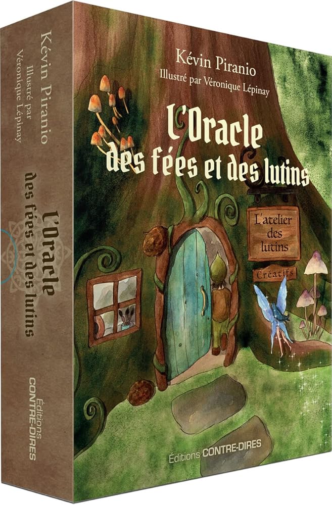 Coffret L'Oracle des fées et des lutins - Kévin Piranio, Véronique Lepinay - Librairie du Grimoire Ancien