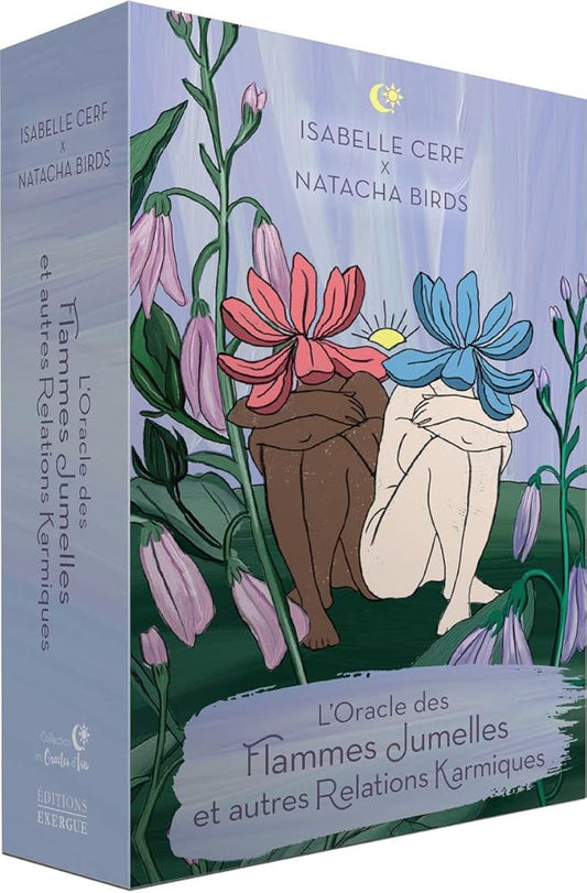 Coffret L'Oracle des flammes jumelles et autres relations karmiques - Isabelle Cerf, Natacha Birds - Librairie du Grimoire Ancien