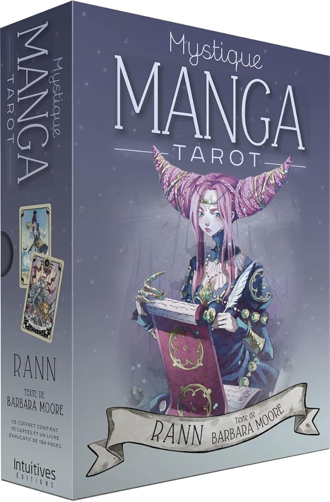 Coffret Mystique Manga Tarot - Barbara Moore, Rann, Diane Garo - Librairie du Grimoire Ancien