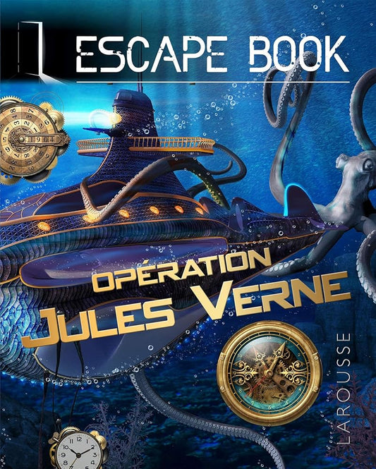 Escape Book Jules Verne - Gilles Saint - Martin - Librairie du Grimoire Ancien