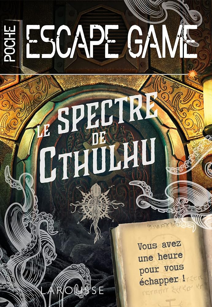 Escape game de poche - Le spectre Cthulhu - Gilles Saint - Martin - Librairie du Grimoire Ancien