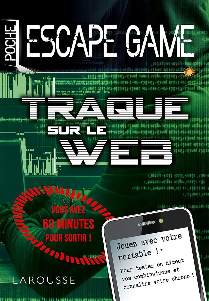 Escape game de poche - Traque sur le web - Nicolas Trenti - Librairie du Grimoire Ancien