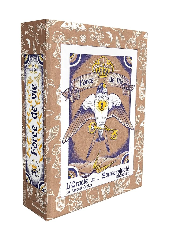 Force de vie : L'Oracle de la Souveraineté intérieure - Vincent Trefex - Librairie du Grimoire Ancien