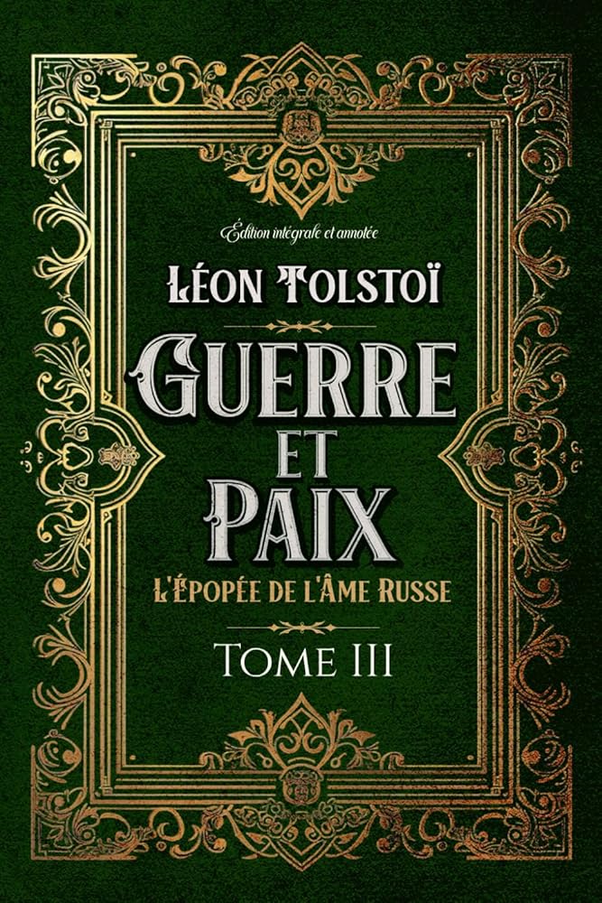 Guerre et Paix - L'Épopée de l'Âme Russe - Tome III (French Edition) - Léon Tolstoï, Irène Paskévitch - Librairie du Grimoire Ancien