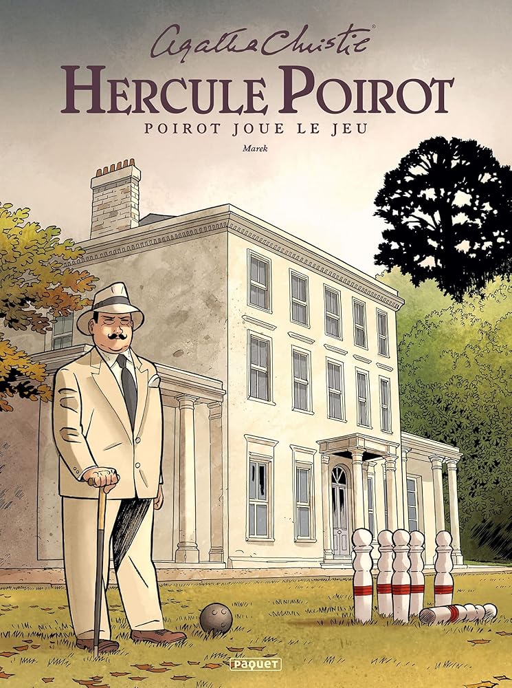 Hercule Poirot joue le Jeu - Agatha Christie, Marek CHARLIER - Librairie du Grimoire Ancien