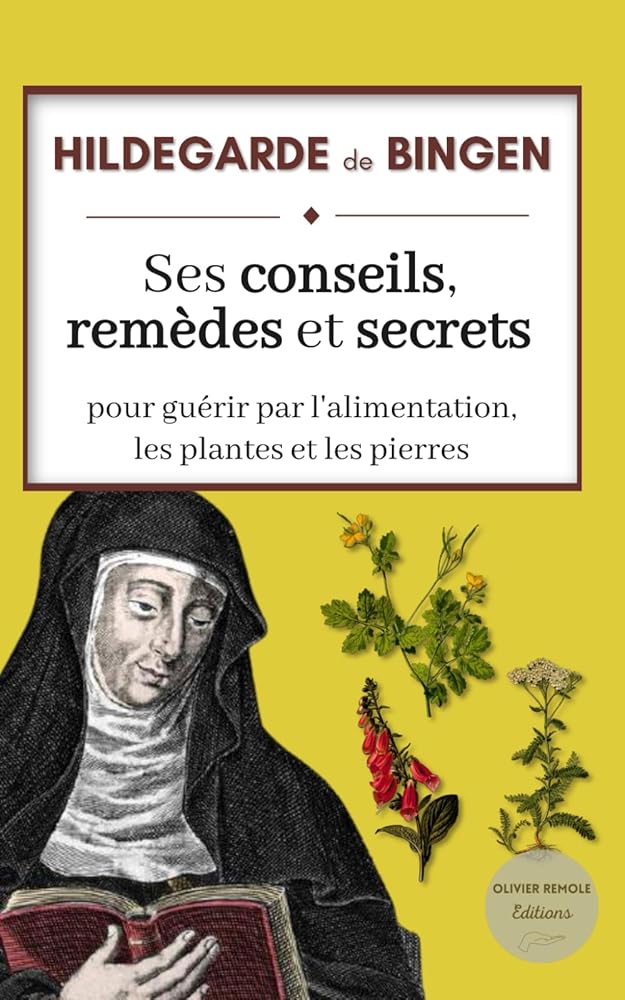 Hildegarde de Bingen : ses conseils, remèdes et secrets pour guérir par l'alimentation, les plantes et les pierres (French Edition) - Collectif, Olivier Remole Editions - Librairie du Grimoire Ancien