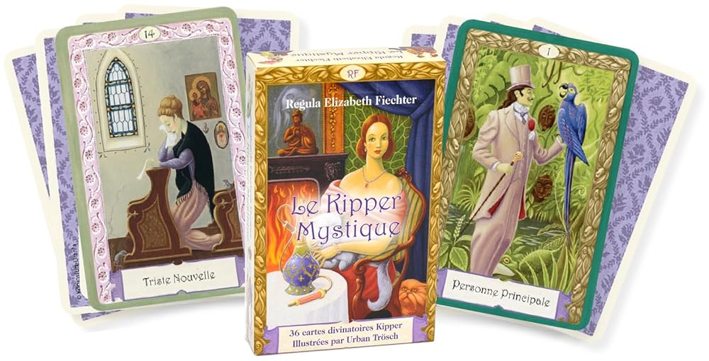 Le Kipper Tarot Mystique - Edition française - Regula Elizabeth Fiechter - Librairie du Grimoire Ancien