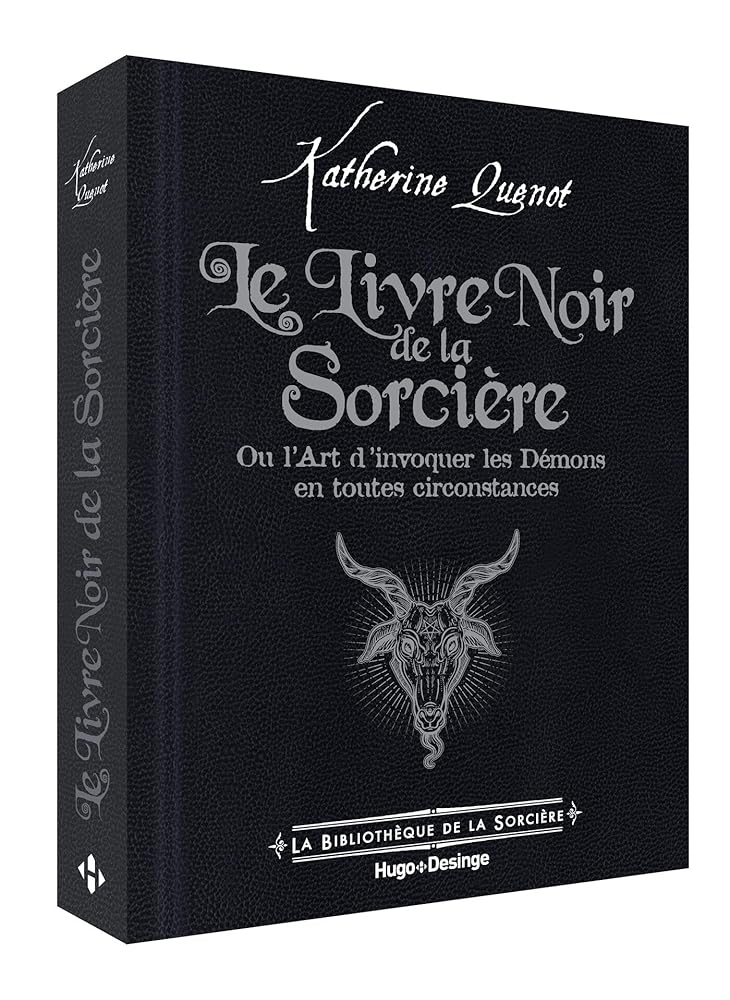 Le Livre noir de la sorcière - Katherine Quénot - Librairie du Grimoire Ancien