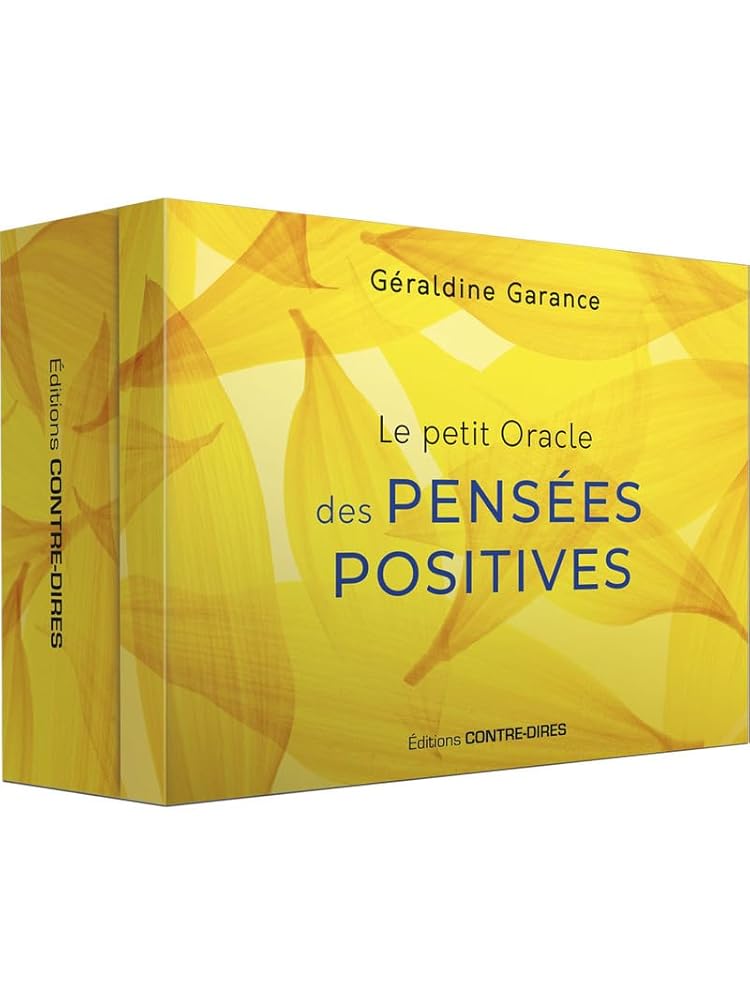 Le petit Oracle des pensées positives - Géraldine Garance - Librairie du Grimoire Ancien