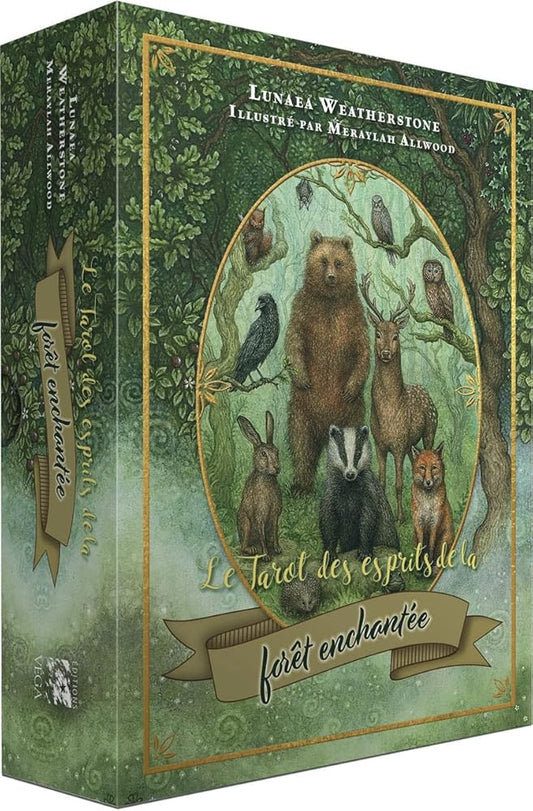 Le tarot des esprits de la forêt enchantée - Lunaea Weatherstone, Meraylah Allwood, Claire Verger - Librairie du Grimoire Ancien