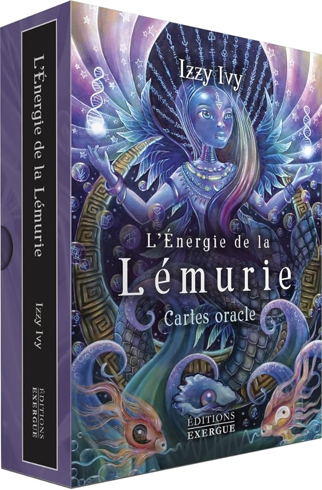 L'énergie de la Lémurie - Cartes oracle - Izzy Ivy, Charlène Férès - Librairie du Grimoire Ancien