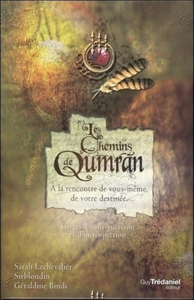 Les chemins de Qumran - Cartes d'auto - guérison et d'introspection - Géraldine Bindi, Sarah Lechevalier, Sirblondin - Librairie du Grimoire Ancien