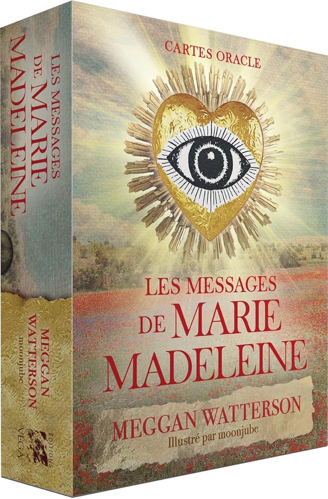 Les messages de Marie Madeleine - Cartes oracle - Meggan Watterson, Moonjube, Julia Skorupska - Librairie du Grimoire Ancien