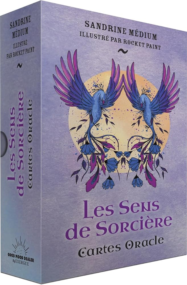 Les sens de sorcière - Cartes oracle - Sandrine Médium, Rocket Paint - Librairie du Grimoire Ancien