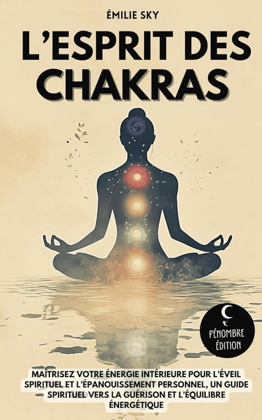 L’esprit des Chakras : Maîtrisez votre énergie intérieure pour l’éveil spirituel et l’épanouissement personnel - Un guide spirituel vers la guérison et l’équilibre énergétique (French Edition) - Émilie Sky, Pénombre Édition - Librairie du Grimoire Ancien