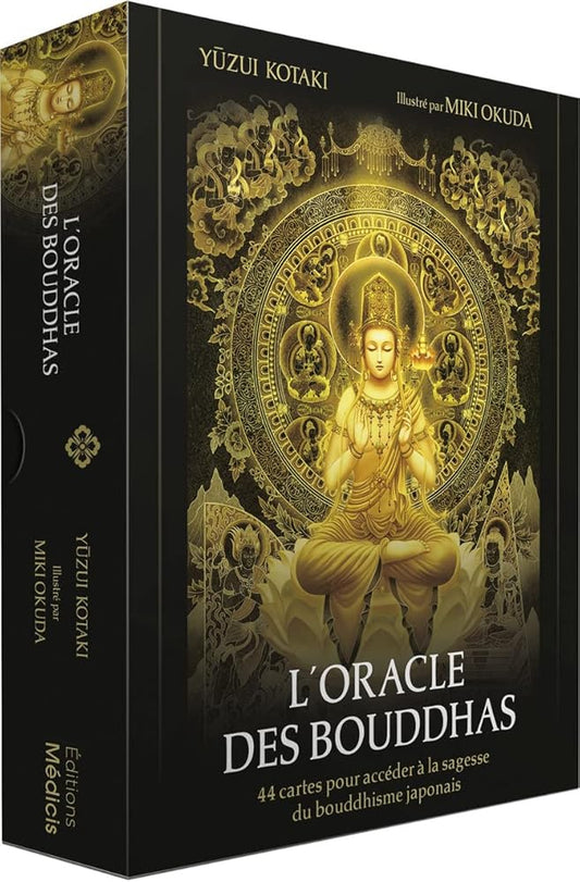 L'Oracle des bouddhas - 44 cartes pour accéder à la sagesse du bouddhisme japonais - Yuzui Kotaki, Miki Okuda, Antonia Leibovici - Librairie du Grimoire Ancien