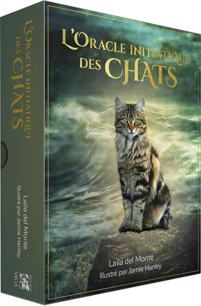 L'oracle initiatique des chats - Laila Del Monte, Jamie Hanley - Librairie du Grimoire Ancien