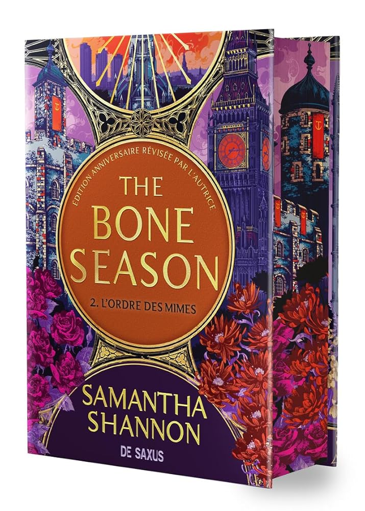 L'Ordre des mimes (relié collector) - Tome 02 The Bone Season Nlle ed. - Samantha Shannon, Benjamin Kuntzer - Librairie du Grimoire Ancien