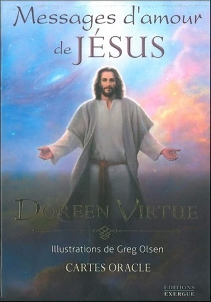 Messages d'amour de Jésus : Coffret avec cartes - Doreen Virtue, Greg Olsen - Librairie du Grimoire Ancien