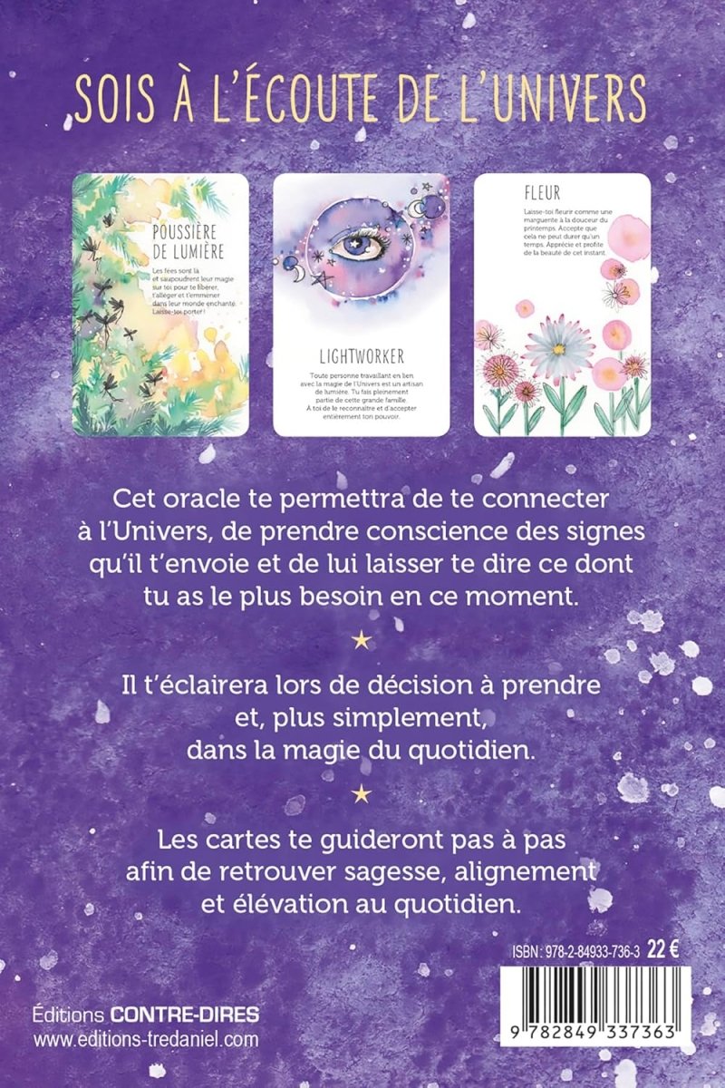 Messages de l'univers - oracle - Librairie du Grimoire Ancien