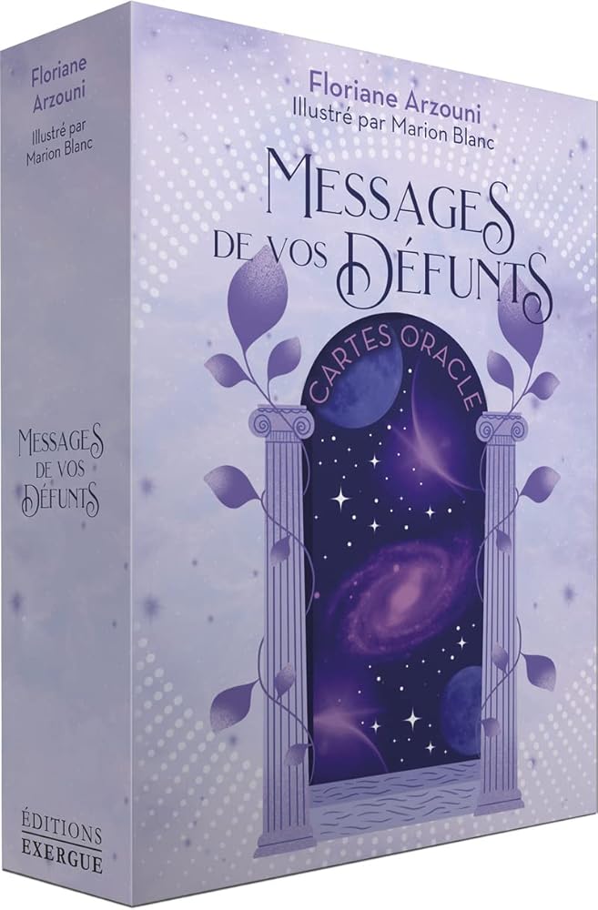 Messages de vos défunts - Cartes oracle - Floriane Arzouni, Marion Blanc - Librairie du Grimoire Ancien