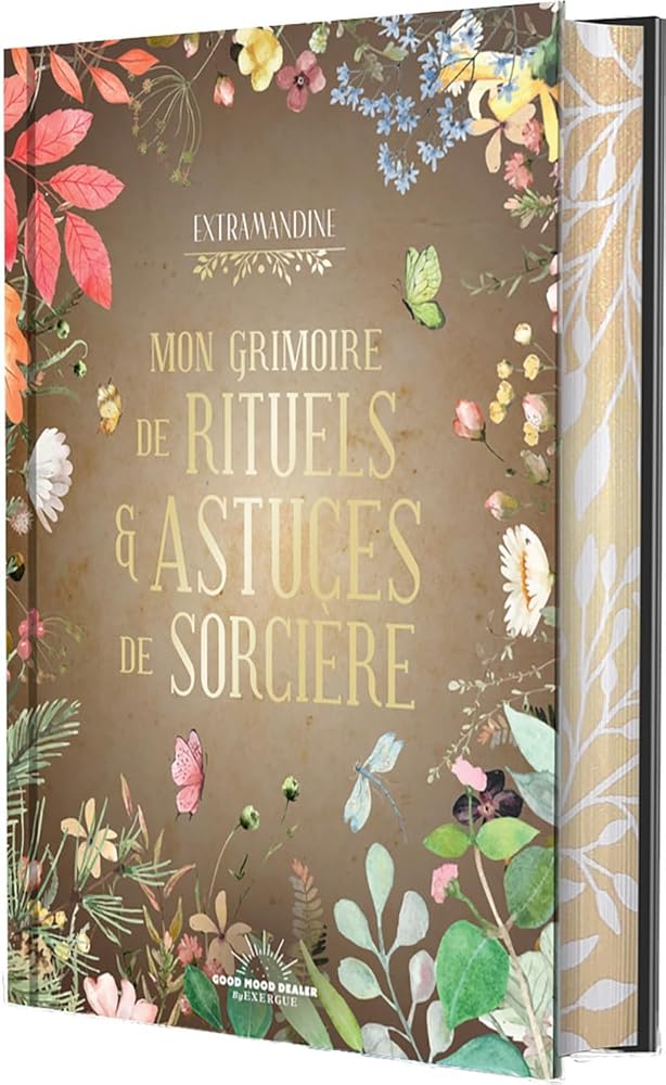 Mon Grimoire de rituels et astuces de sorcière - Amandine Extramandine - Librairie du Grimoire Ancien