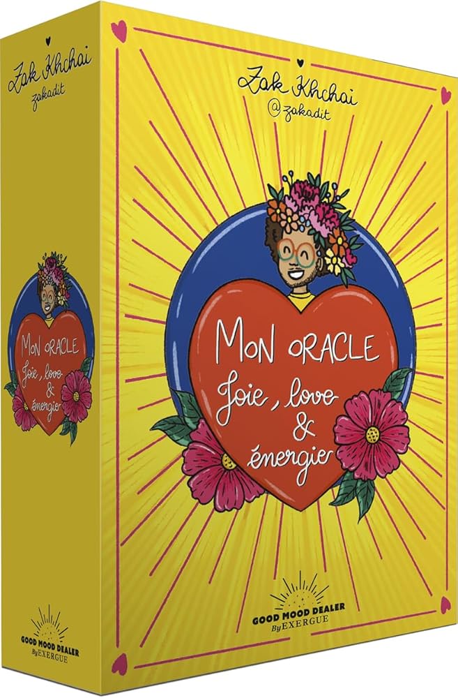 Mon oracle joie, love & énergie - Zak Khchai - Librairie du Grimoire Ancien