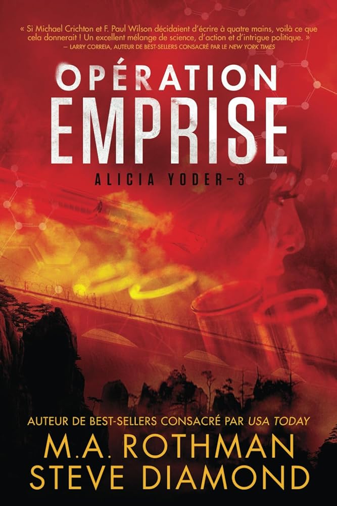 Opération Emprise (Alicia Yoder) French Edition - M.A. Rothman, Steve Diamond, Flavien Vuillard - Librairie du Grimoire Ancien