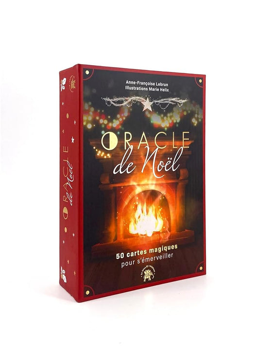 Oracle de Noël : 50 cartes magiques pour s'émerveiller - Anne - Françoise Lebrun, Marie Helix - Librairie du Grimoire Ancien