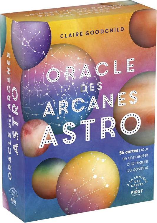 Oracle des arcanes astro - Claire Goodchild - Librairie du Grimoire Ancien