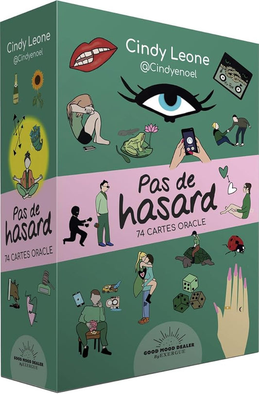 Pas de hasard - Cartes oracle - Cindy Leone - Librairie du Grimoire Ancien