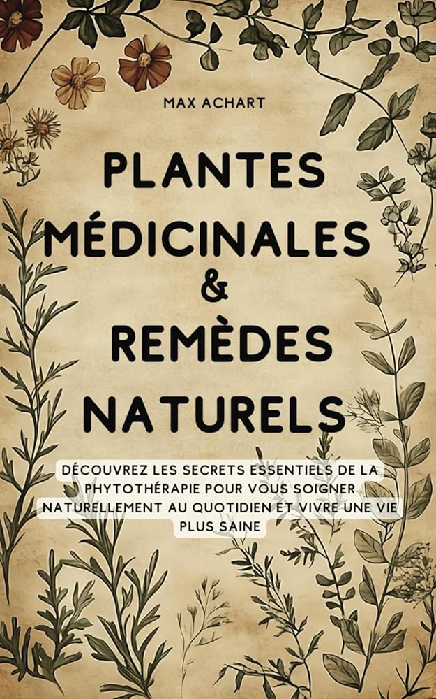 Plantes Médicinales & Remèdes Naturels : Découvrez les secrets essentiels de la phytothérapie pour vous soigner naturellement au quotidien et vivre une vie plus saine (French Edition) - Max Achart, Les Éditions Maison Pourpre - Librairie du Grimoire Ancien