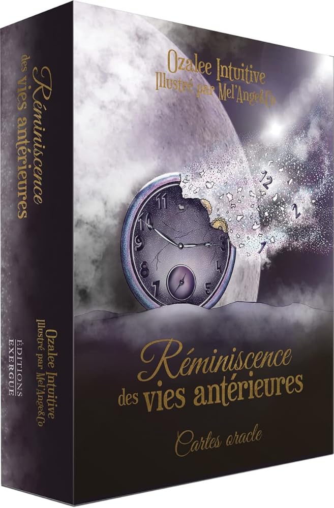 Réminiscence de vies antérieures - Cartes oracle - Ozalee Intuitive, Mel'Ange&Co - Librairie du Grimoire Ancien