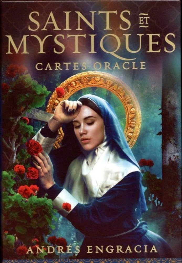 Saints et Mystiques - Cartes oracle - Andres Engracia, Wesley Souza, Laurence Le Charpentier - Librairie du Grimoire Ancien