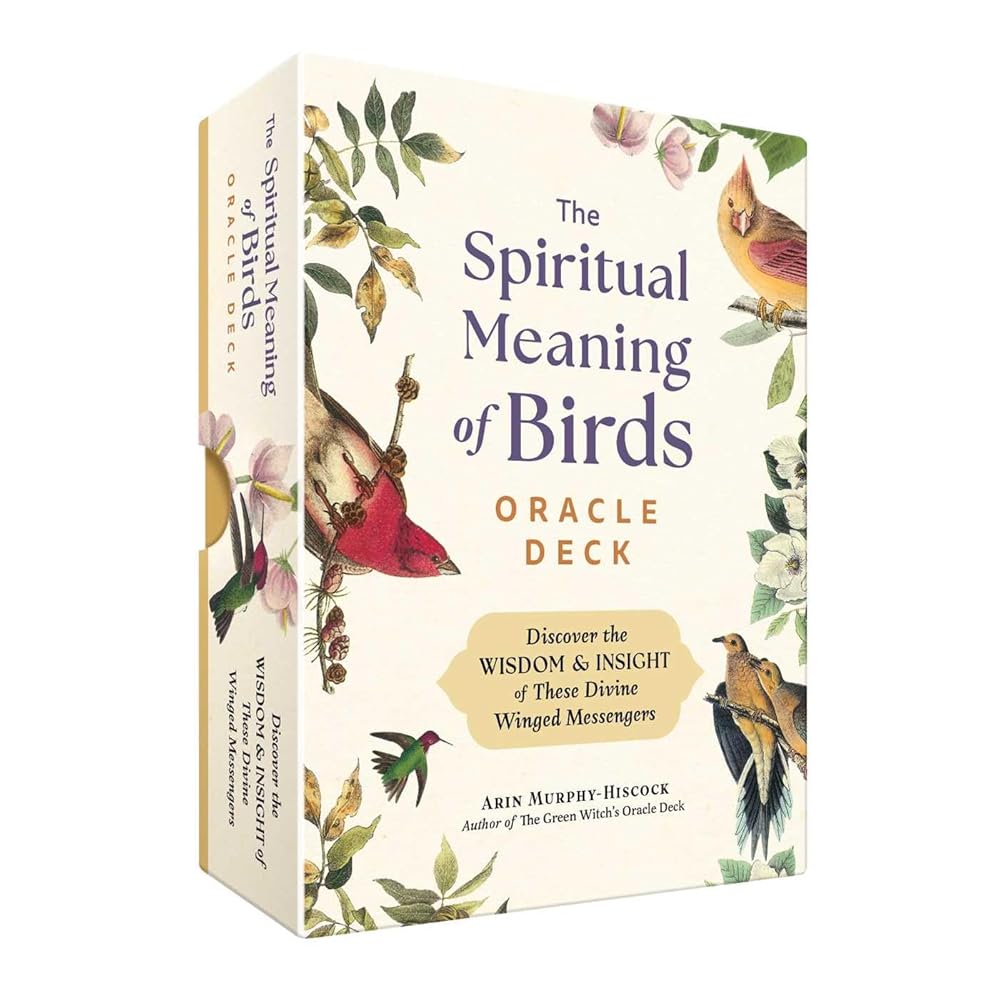 The Spiritual Meaning of Birds Oracle Deck : Discover the Wisdom & Insight of These Divine Winged Messengers - Arin Murphy - Hiscock - Librairie du Grimoire Ancien