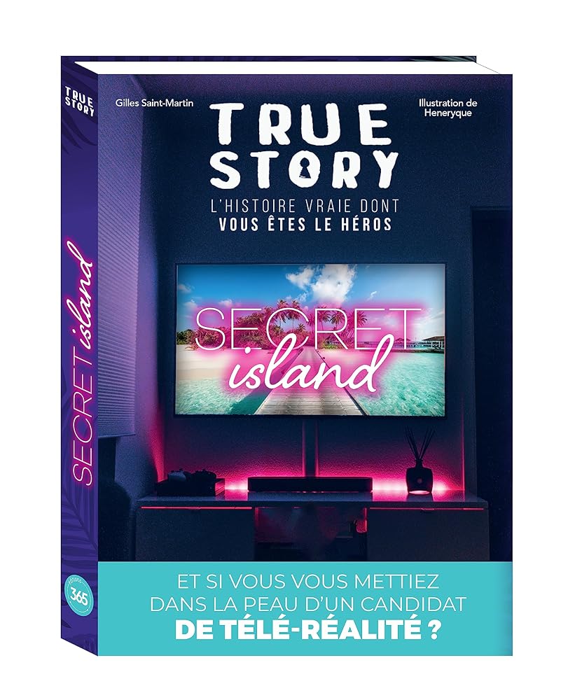 True story - Pop culture - Secret Island, livre dont vous êtes le héros adulte - Gilles Saint - martin, Heneryque Bauthamy - Librairie du Grimoire Ancien