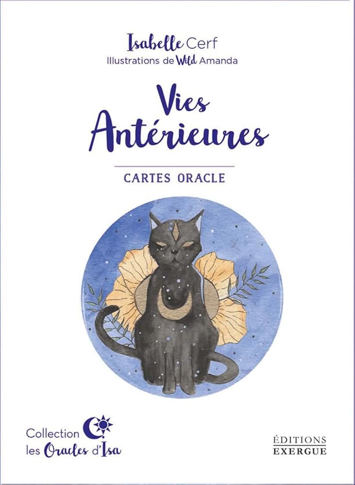 Vies antérieures (coffret) - Cartes oracle - Isabelle Cerf, Amanda Wild - Librairie du Grimoire Ancien